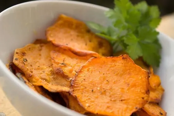 Swap out regular fries with yam fries