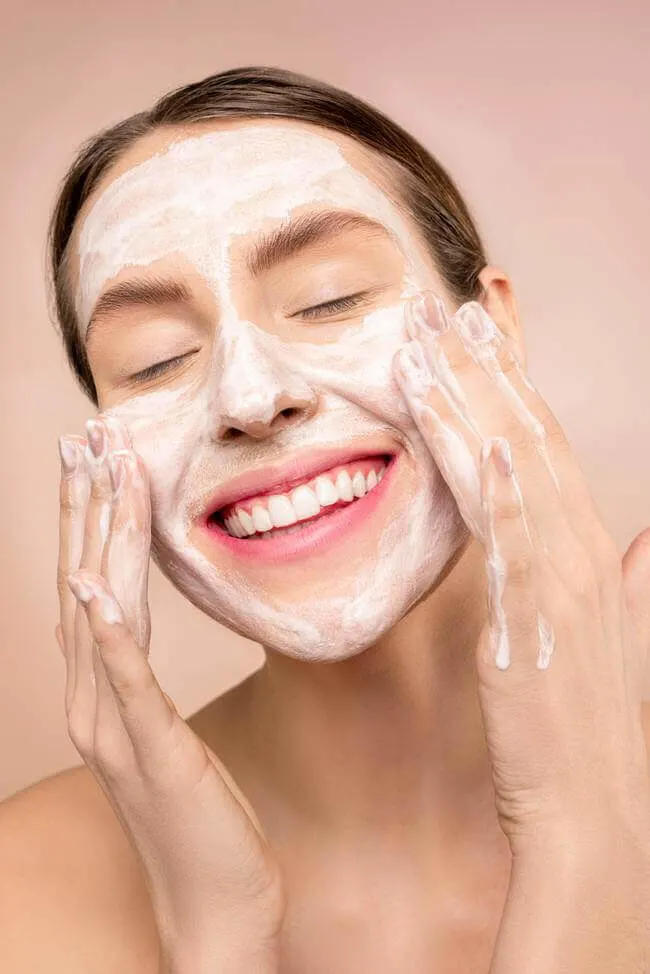 Incorporate a healthy skincare routine as a healthy daily habit
