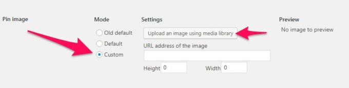Adding a customized pin it button to your blog www.Everythingabode.com - change to custom pin and upload