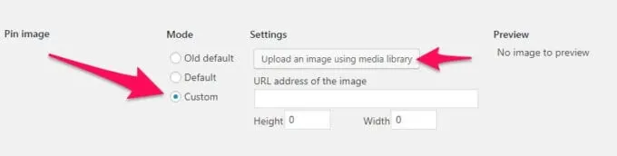 Adding a customized pin it button to your blog www.Everythingabode.com - change to custom pin and upload