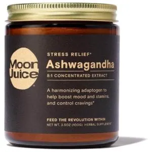 Beginner's Guide To Adaptogens And How To Kick Off Coffee! Ashwagandha Moon Juice www.Everythingabode.com