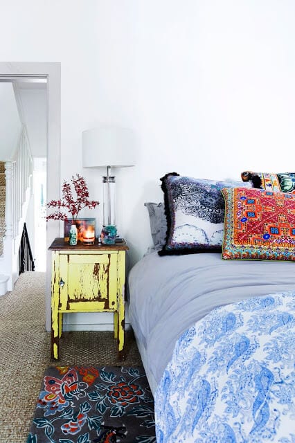 Image by decordemon - eclectic home of designer camilla www.everythingabode.com #bohemian #abode #styling #homehacks