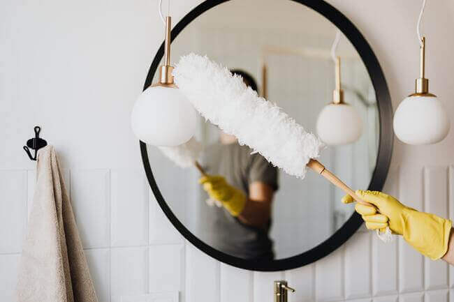 16 Everyday Habits for a Sparkling Clean Home - dust your home