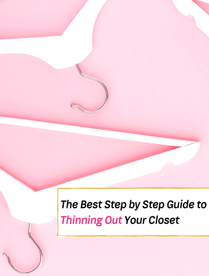 Let's do a closet cleanout! We'll go over fast and easy ways to do a closet cleanout in under an hour. Deep clean to organize your closets fast! The Best Step by Step Guide to Thinning Out Your Closet. 