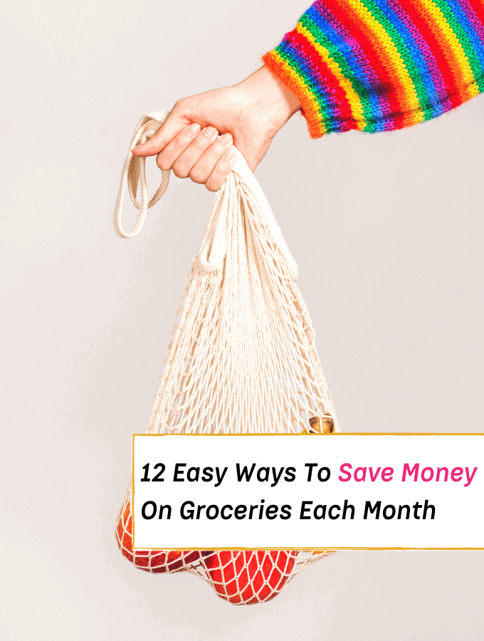 12 Easy Ways To Save Extra Money On Groceries Each Month - Everything Abode