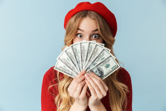 pay with cash to save more money from home