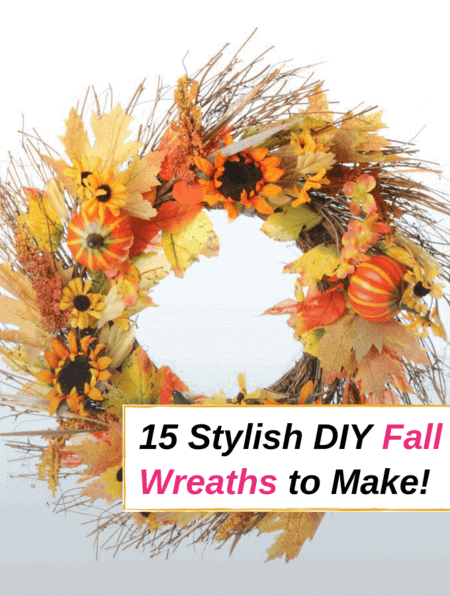 15 Stylish and Inexpensive DIY Fall Wreaths to Make! 