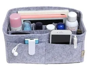 Get an insert organizer for your purse