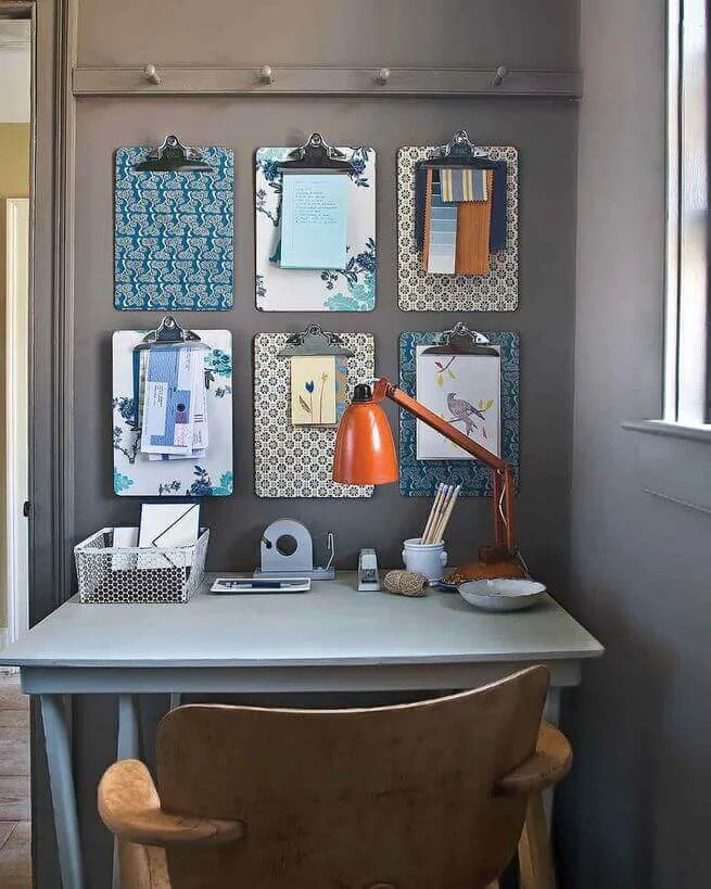 drjamesghoodblog.com - clip boards for easy home organizing