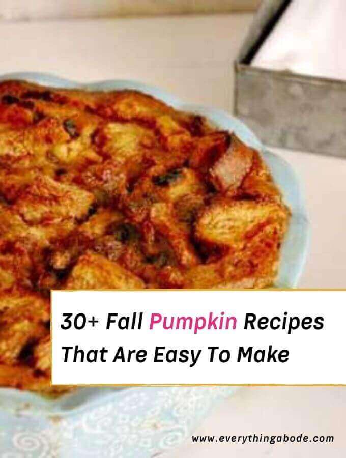 fall pumpkin recipes easy to make for fall season and winter season, pumpkin desserts and pumpkin pies