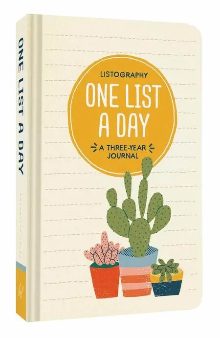 Listography-One-List-a-Day-A-Three-Year-Journal-Everything-Abode Stay in gratitude