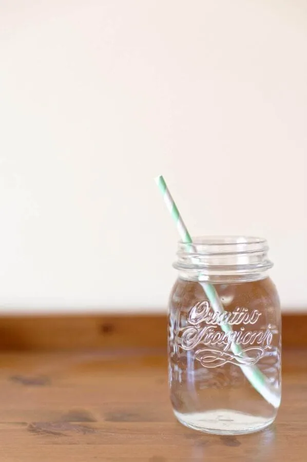 Drink lots of Water
