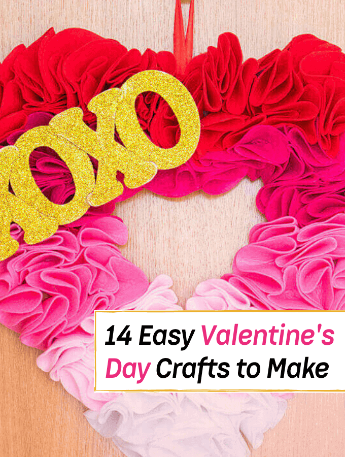 easy valentine crafts for adults