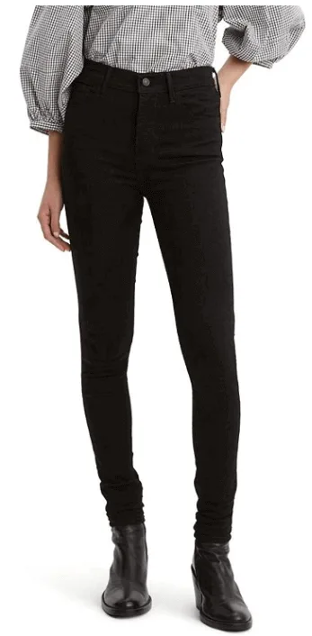 Dark skinny jeans to look more attractive. Choose the Darkest Color For the slimmest look