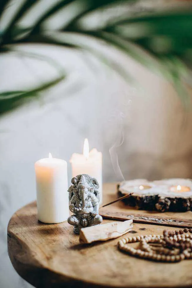 Light Candles for an relaxing spa day at home