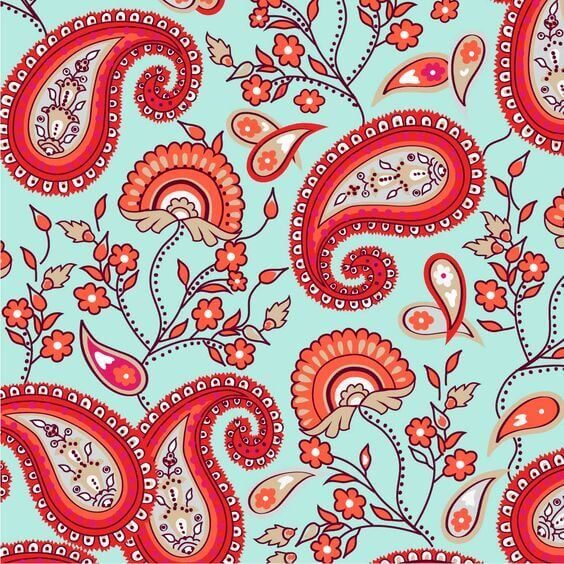 Paisley design for english cottage