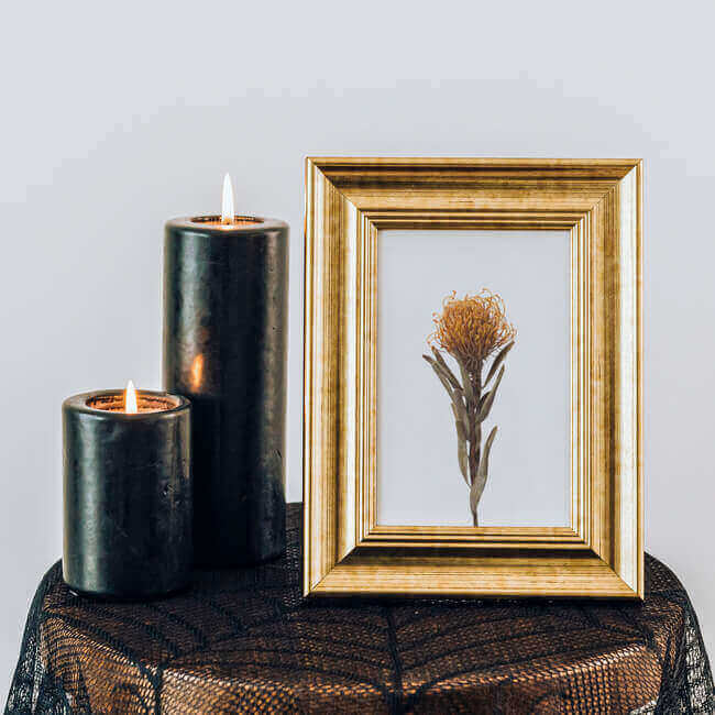 Stock Up on loads of Candles and don't forget to use them. - how to redecorate your home warm and cozy - Everything Abode