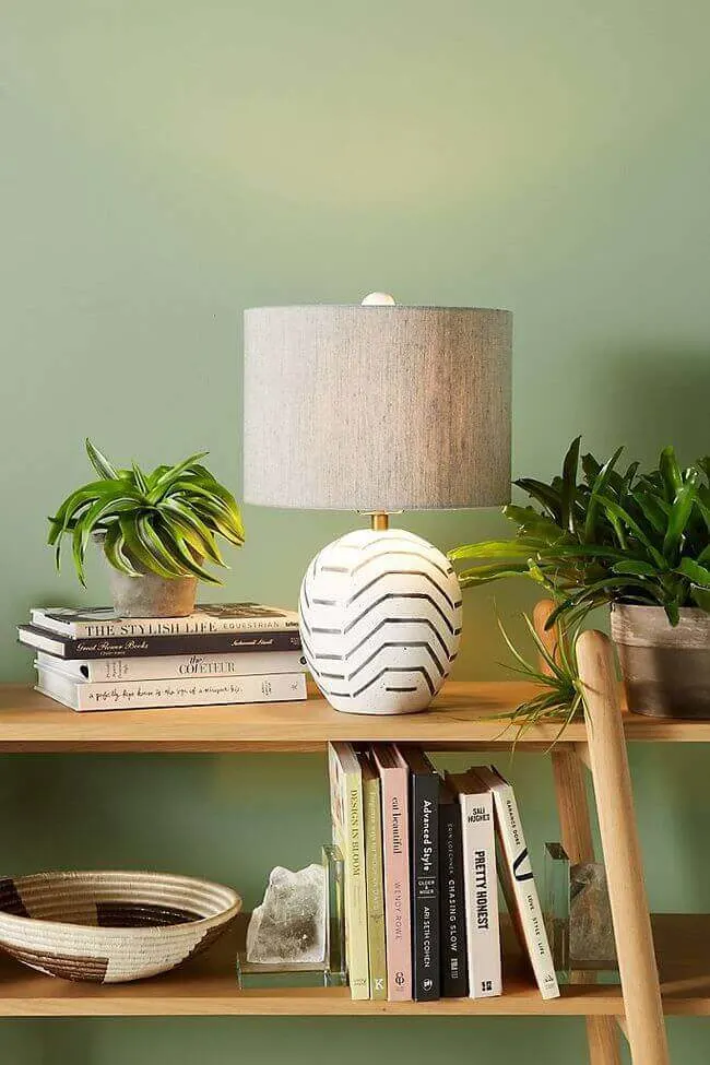 Tone Down the Lighting and feel instantly warm - Anthropologie lamp