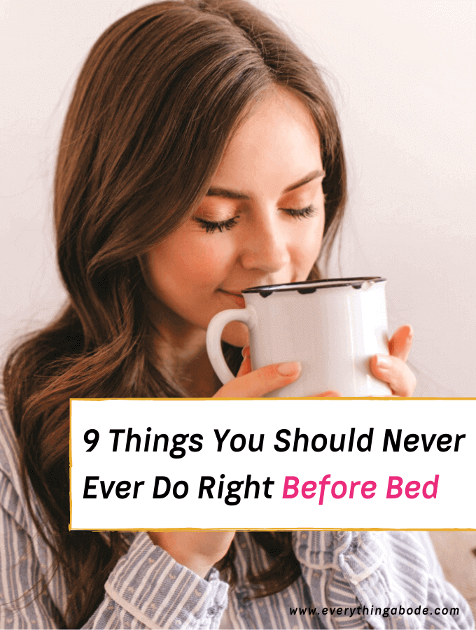 night skincare routine, night routine, night routine], 9 Things You Should Never Ever Do Before Bed - Everything Abode