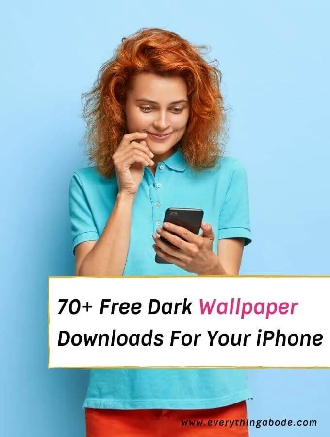 70+ Free Dark Wallpaper Downloads For iPhone - Everything Abode