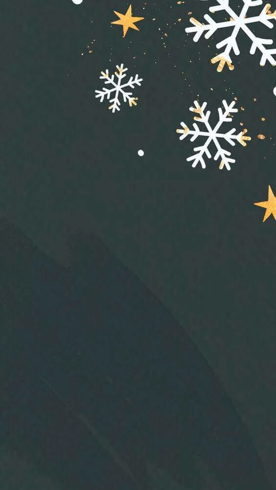 White snowflakes on black background, dark wallpaper phone wallpapers