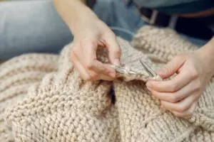 knitting indoor hobby, popular winter hobbies