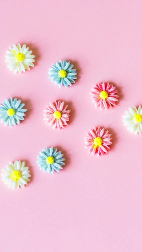 pink background cute wallpaper candy