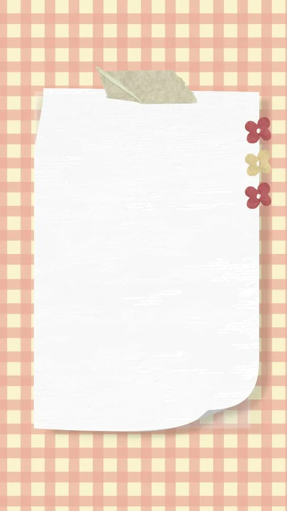 cute pink notepad wallpaper background