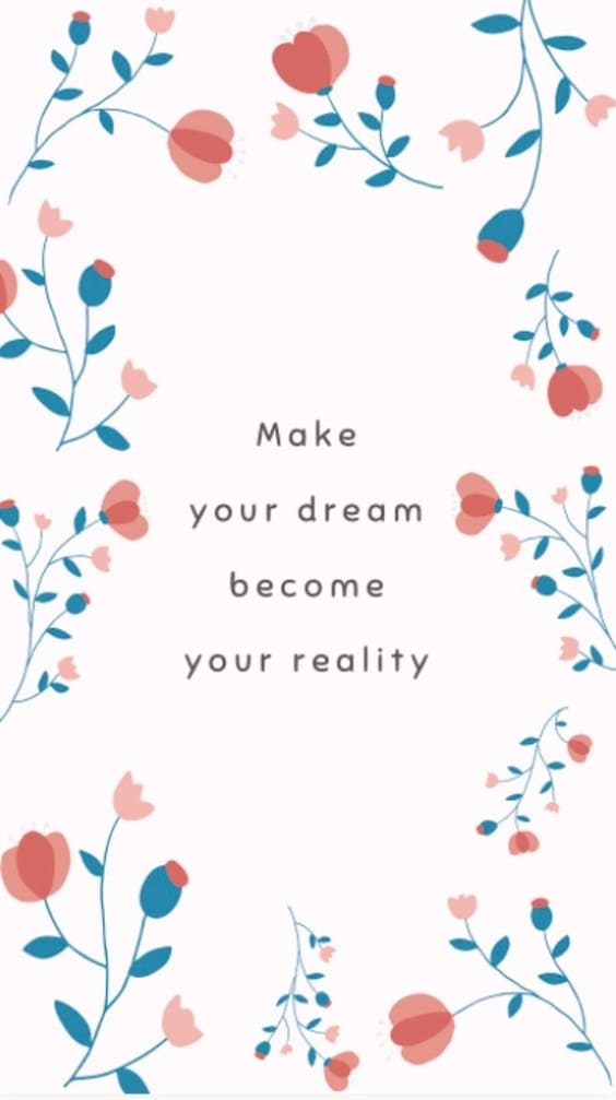 make your dream become reality wallpaper background