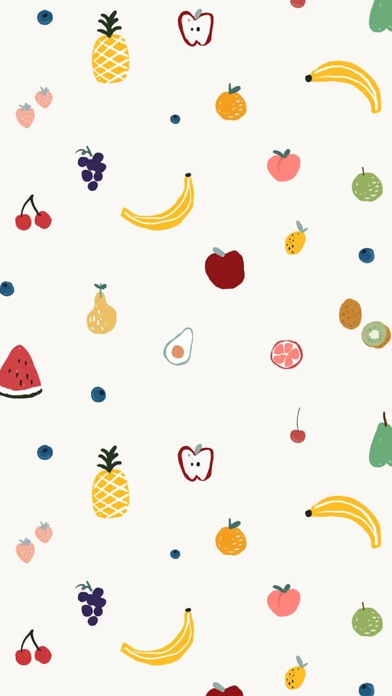 bright colorful fruit background and cute wallpapers