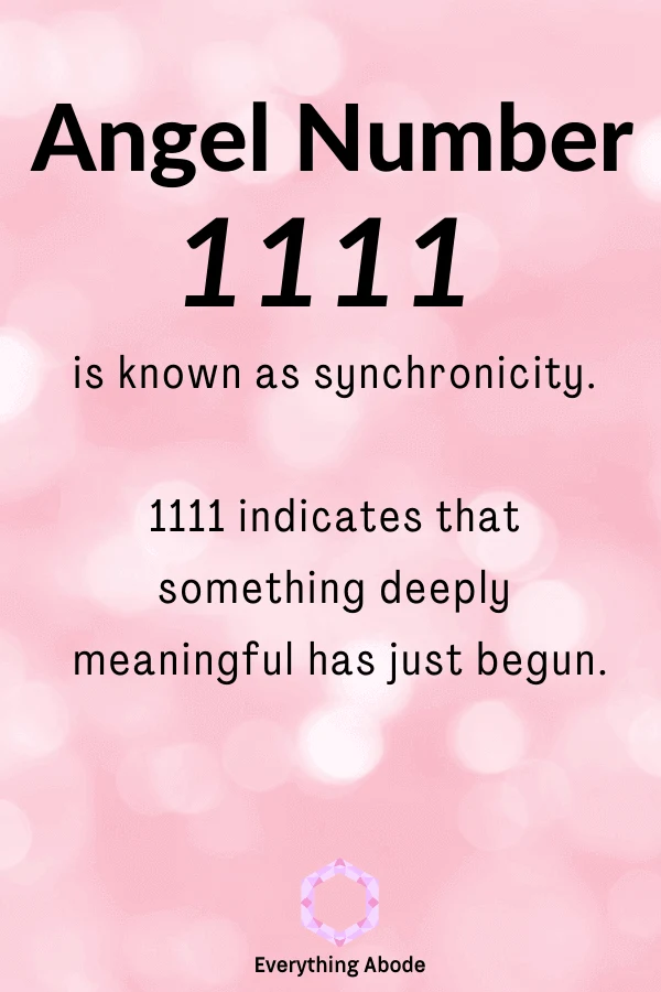 The meaning behind 1111 angel number, angel number 1111 meaning