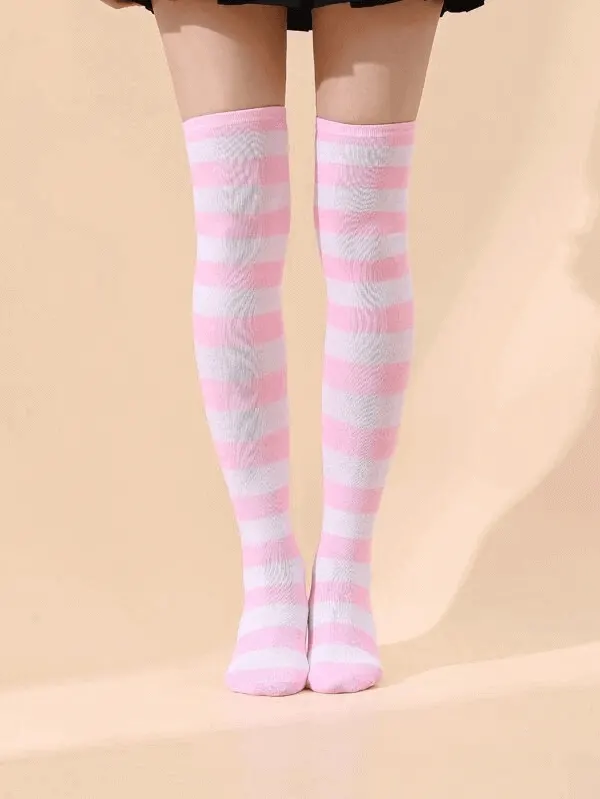 Colored kidcore stockings