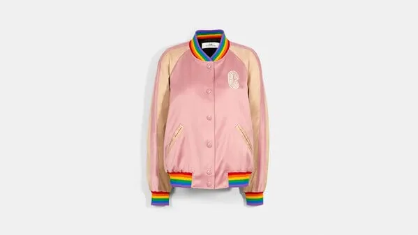 Rainbow kidcore jacket