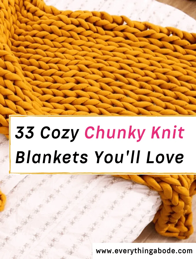 chunky knit blanket, cozy blankets, warm blankets