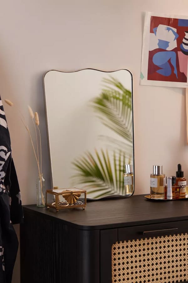 Cora Small Wall Mirror by Urban Outfitters.