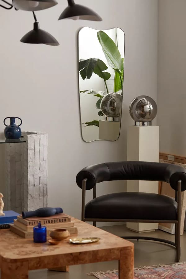 Cora Large Wall Mirror by Urban Outfitters.
