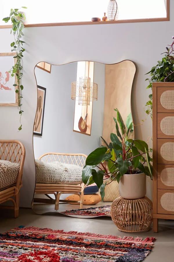 Estelle Floor Mirror by Urban Outfitters.