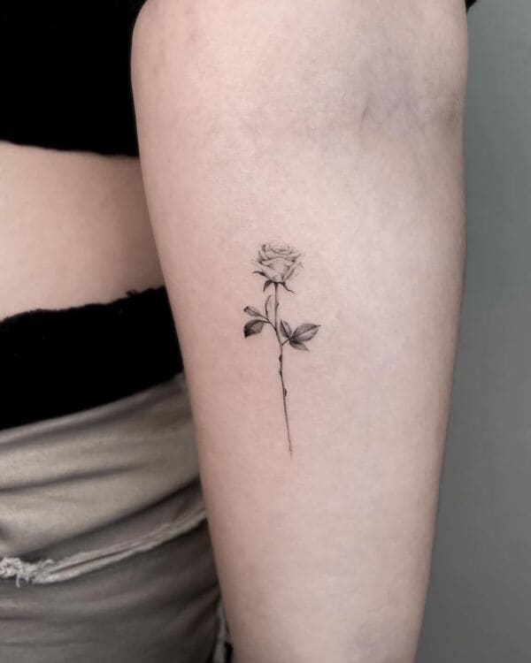 Dainty Flower Temporary Tattoo Set  Tattoo Icon  TattooIcon