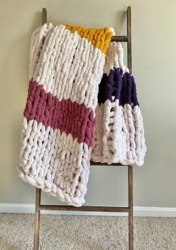 Chunky Knit Blanket - Just Because Gift
