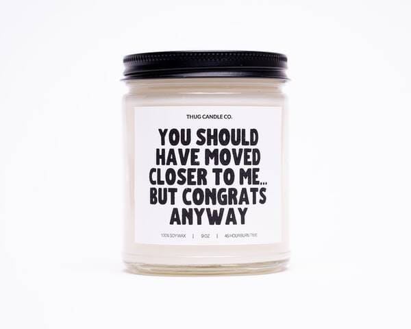 Funny Housewarming Gift Candle $17.45