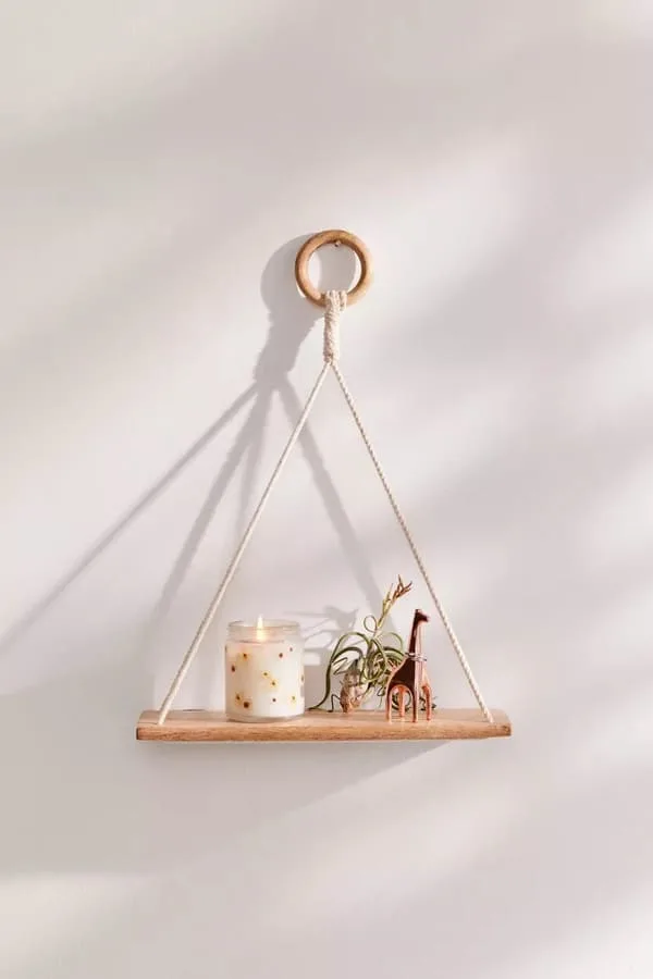 Elie Macramé Hanging Shelf, $16.00 – $29.00