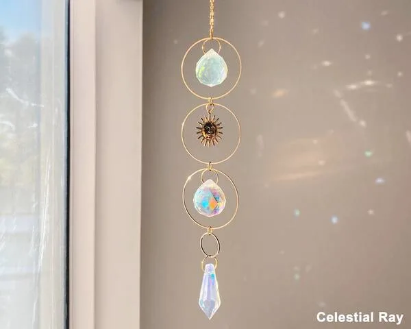 Suncatcher Hanging Crystal Prism, $15.99