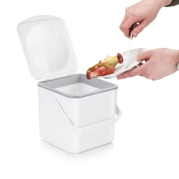 Odor-Free Plastic Compost Bin, $25.00