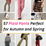 plaid pants for fall and spring