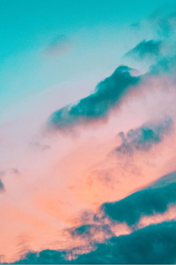 blue sunset cloud wallpaper