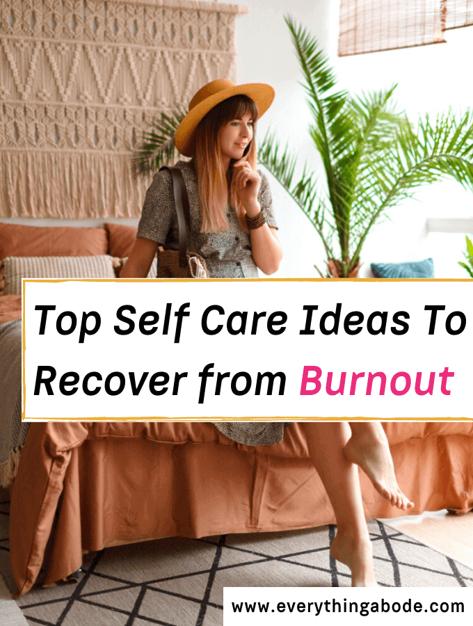 how to recover from burnout