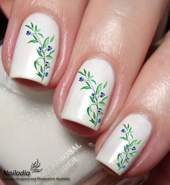 Spring Flower Nail Art Decals