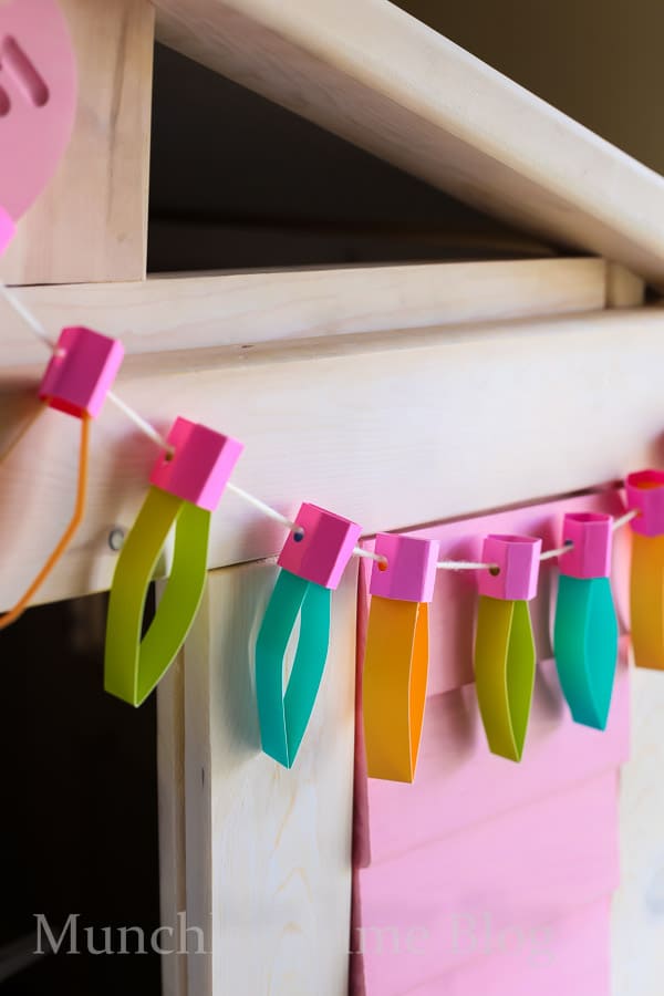 DIY Paper Lights Christmas decor