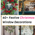 Festive Christmas Window Decorations 2023