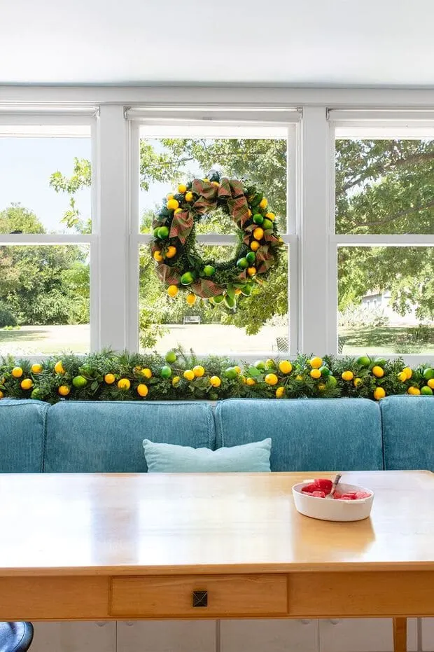 a Citrus Wreath